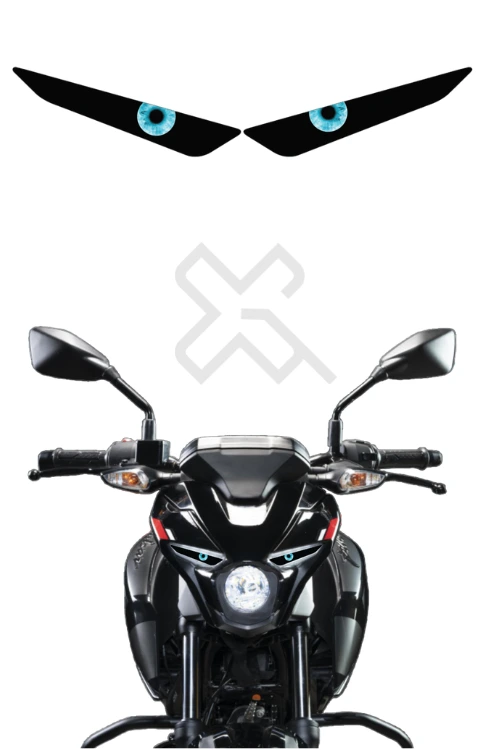 Pulsar N160 Eye Sticker | Pulsar N160 Blue Eye Sticker